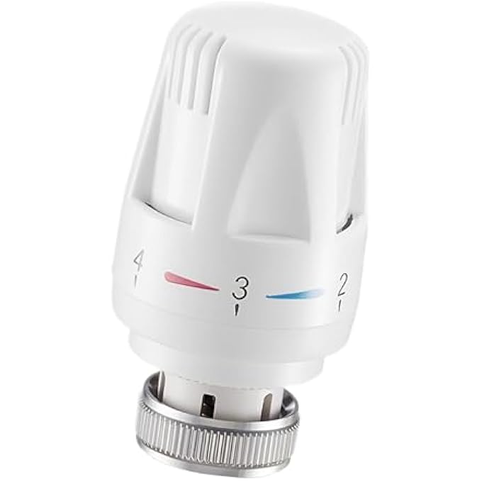 RADIATOR THERMOSTAT HEAD, THERMOSTAT HEATER, FOR THREAD M30 X 1.5, RADIATOR THERMOSTAT, THERMOSTATIC HEAD REPLACEMENT HEAD, RADIATOR VALVE, FROST PROTECTION AND ADJUSTMENT FUNCTIONS, FOR HOME OFFICE - Image 1