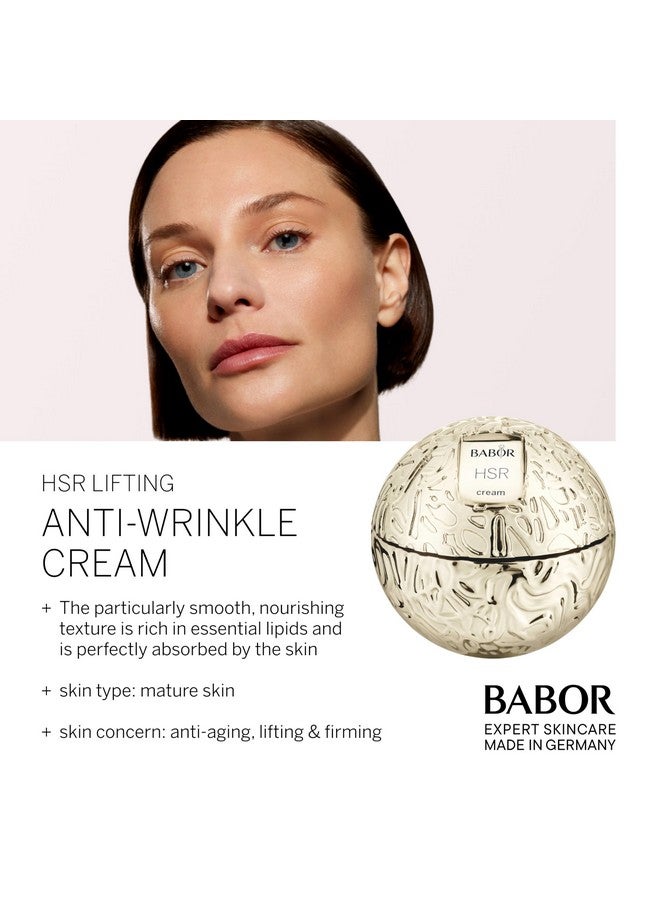 BABOR HSR Lifting Anti Wrinkle Cream, Travel Anti Aging Night Cream, Target Fine Lines & Wrinkles, Vitamin E, Increase Moisture & Radiance, Daily Moisturizer for Smoother Skin, 0.5 oz - Image 2