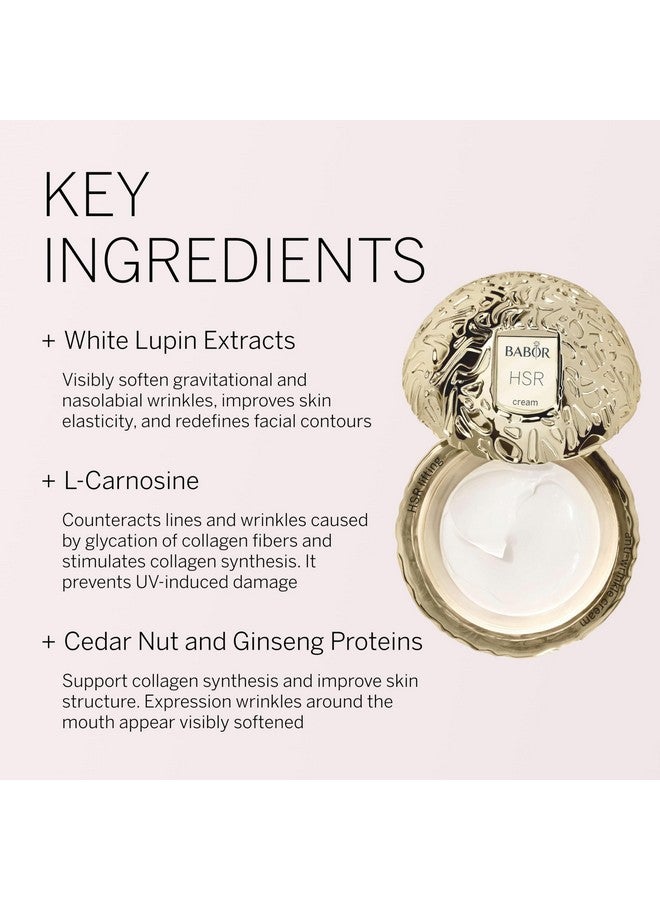 BABOR HSR Lifting Anti Wrinkle Cream, Travel Anti Aging Night Cream, Target Fine Lines & Wrinkles, Vitamin E, Increase Moisture & Radiance, Daily Moisturizer for Smoother Skin, 0.5 oz - Image 3