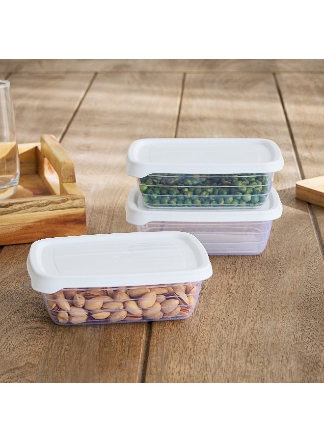 Home Box Spectra 3-Piece Pearl Container Set 600 ml - Image 1