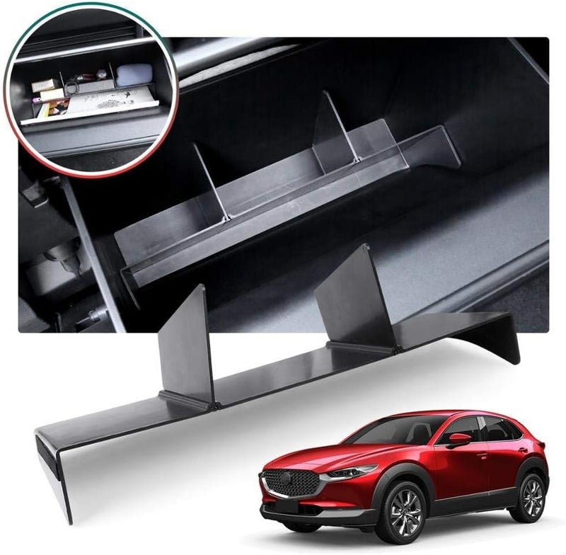 QASULER Car Console Storage Tray for CX-30 DM - Image 3