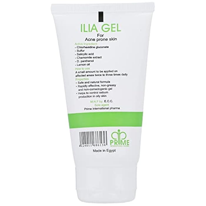 Prime Ilia gel For acne managment - 60 gm - Image 2