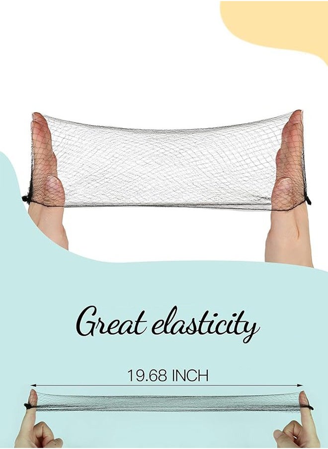 Generic Black Hair Nets 60Pcs Hair Nets Invisible 60Pcs U Shaped Pins For Food Service, Bun Making, Ballet, and Versatile Hairstyling  - Image 3