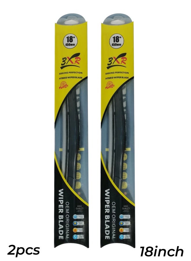 3XR Seeking Perfection 18" (450mm) Hybrid Wiper Blade (2 Pcs) - OEM Original Quality - Image 1