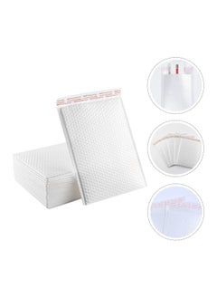 DeloPik Bubble Mailers, Poly Bubble Mailers Waterproof Padded Envelopes Self Seal Shipping Bags,with Bubble Cushioning Wrap for Shipping and Packaging (21 * 25 CM, white 10pcs)  - Image 3
