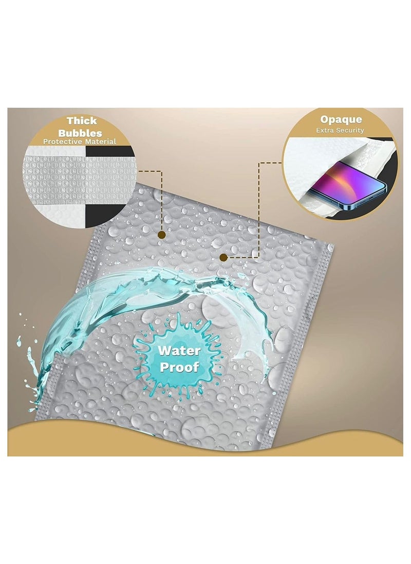 أكياس بريدية فقاعية، أكياس بريدية فقاعية من البوليستر، مظاريف مبطنة مقاومة للماء، أكياس شحن ذاتية الغلق، مع غلاف مبطن بالفقاعات للشحن والتغليف (21*25 سم، أبيض 10 قطع) - pzsku/ZA8CC80AE17F3C23FDDE5Z/45/_/1717413234/a34771c3-0f84-4b57-b21e-08dac7851e05