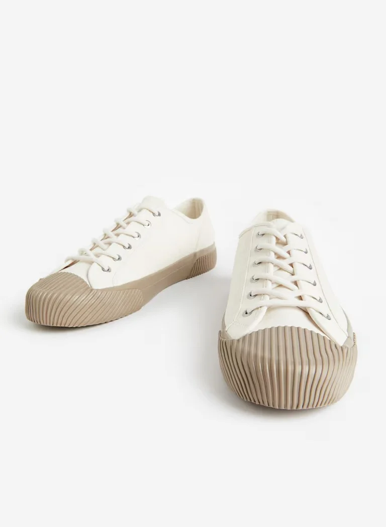 اتش اند ام Canvas Trainers