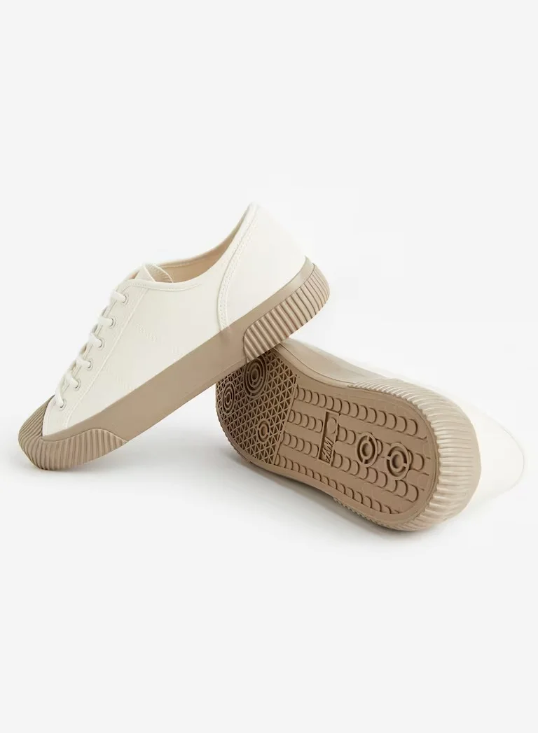 اتش اند ام Canvas Trainers