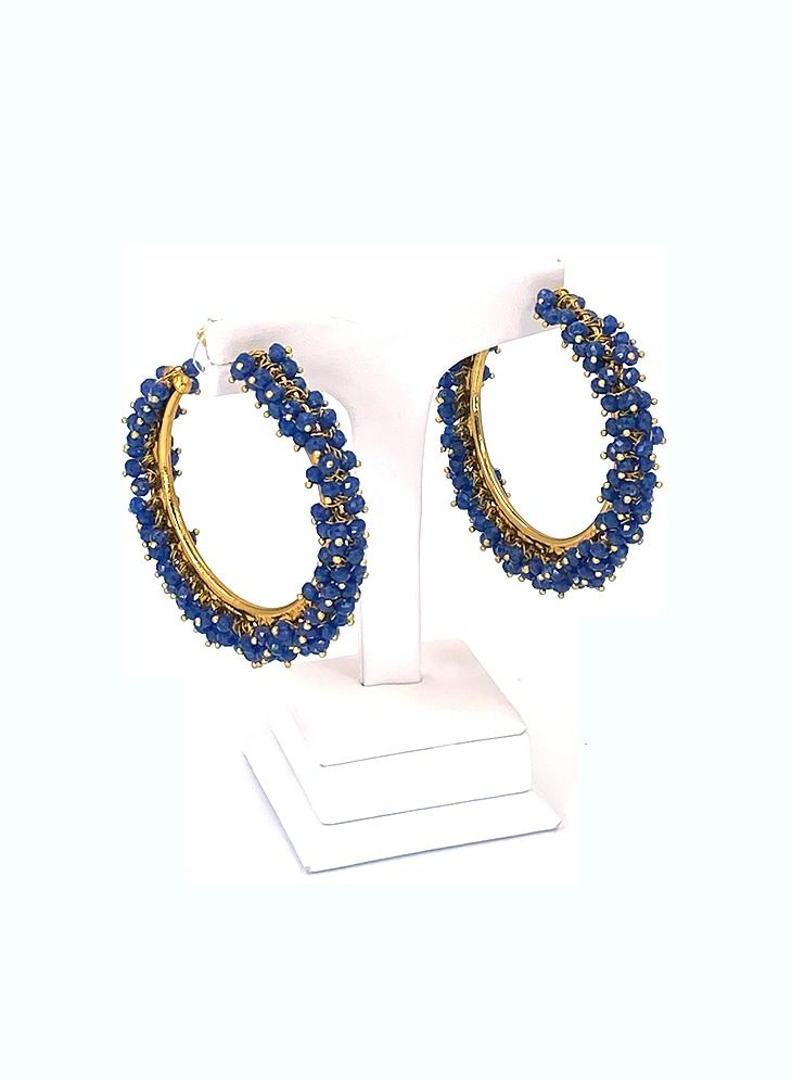 GOHONA Bollywood Style Indian Traditional Jhumka Earring for Women - Image 1