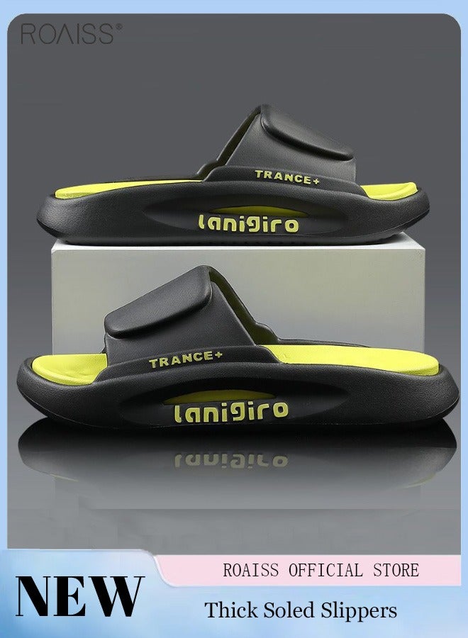 roaiss Non Slip Slippers For Lovers In Summer Super Soft Slippers Can Be Worn Outside Air Cushioned Slippers - Image 1