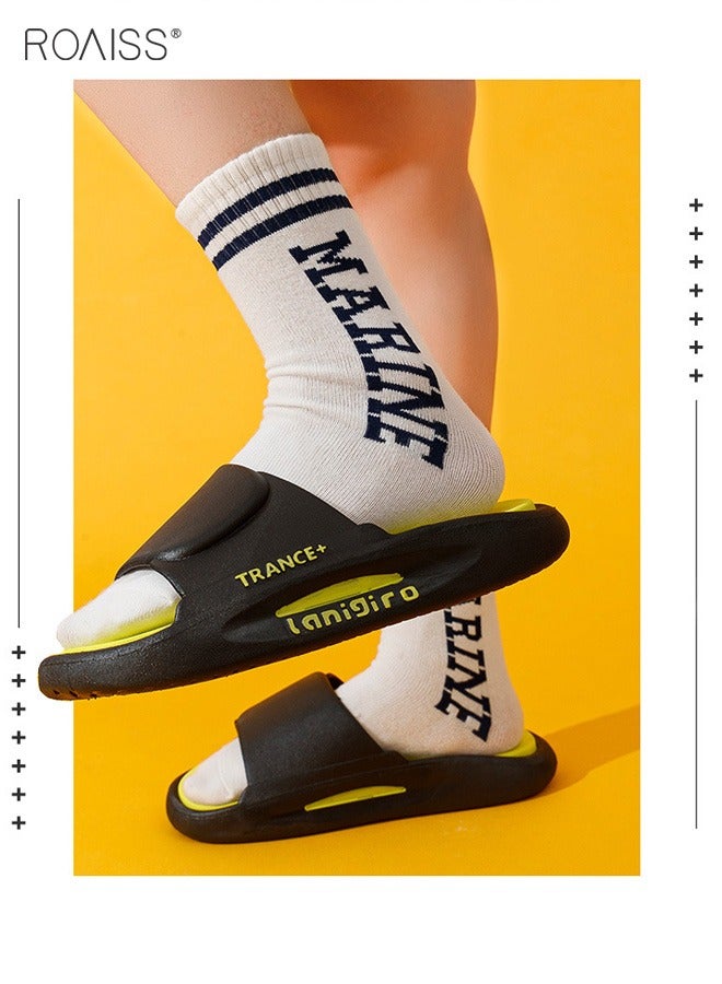 roaiss Non Slip Slippers For Lovers In Summer Super Soft Slippers Can Be Worn Outside Air Cushioned Slippers - Image 5