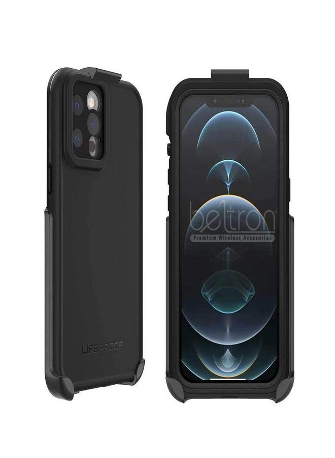 BELTRON Belt Clip Compatible with LifeProof FRE Series Case for iPhone 12 / iPhone 12 Pro (Holster ONLY, case is NOT Included) - Image 3
