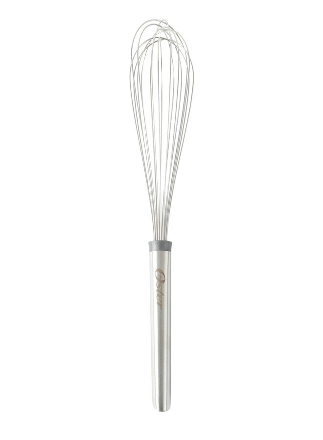 Oster Chadswyck 12.4” Stainless Steel Whisk, Balloon Whisk for Mixing, Beating & Whipping, Ergonomic Handle, Dishwasher Safe - Image 1