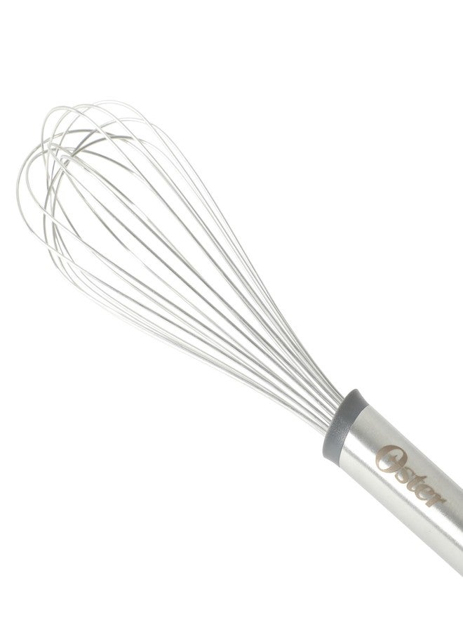 Oster Chadswyck 12.4” Stainless Steel Whisk, Balloon Whisk for Mixing, Beating & Whipping, Ergonomic Handle, Dishwasher Safe - Image 4
