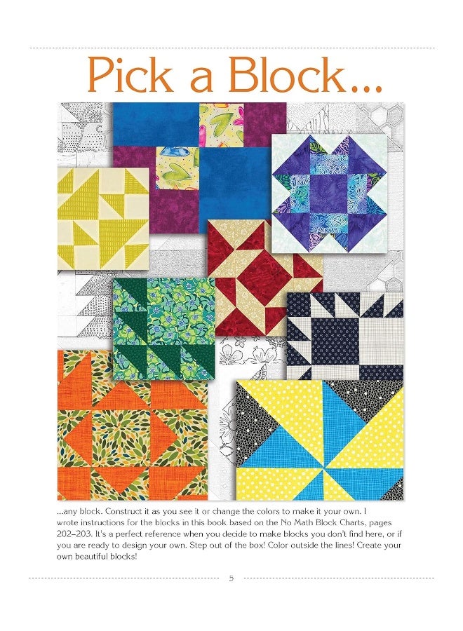 Quilt Block Genius, Expanded Second Edition: 1001 Pieced Quilt Blocks and No Math Charts