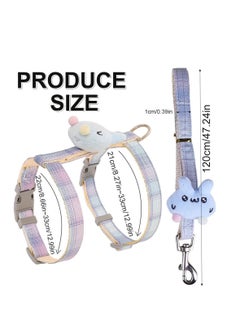 Rabbit Harness Small Pet Rabbit Adjustable Rabbit Harness Small Cat Rabbit Harness Harness Adjustable Rabbit Rope - pzsku/ZA8CCC0A9F04FA1F43DBDZ/45/_/1697423775/954e5076-6503-4415-b496-f7657c9cb528