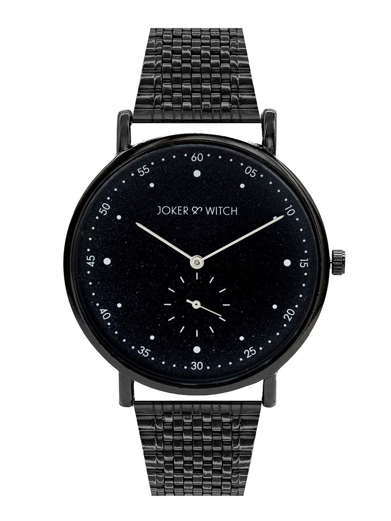Joker & Witch Mark & Bridget Couple Watch Gift Set For Men And Women, Analog, Black, Rose Gold - Image 5