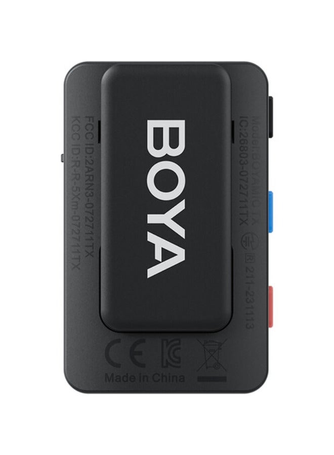 BOYA BOYAMIC 2-Person Wireless Microphone System for Cameras and Mobile Devices (2.4 GHz)