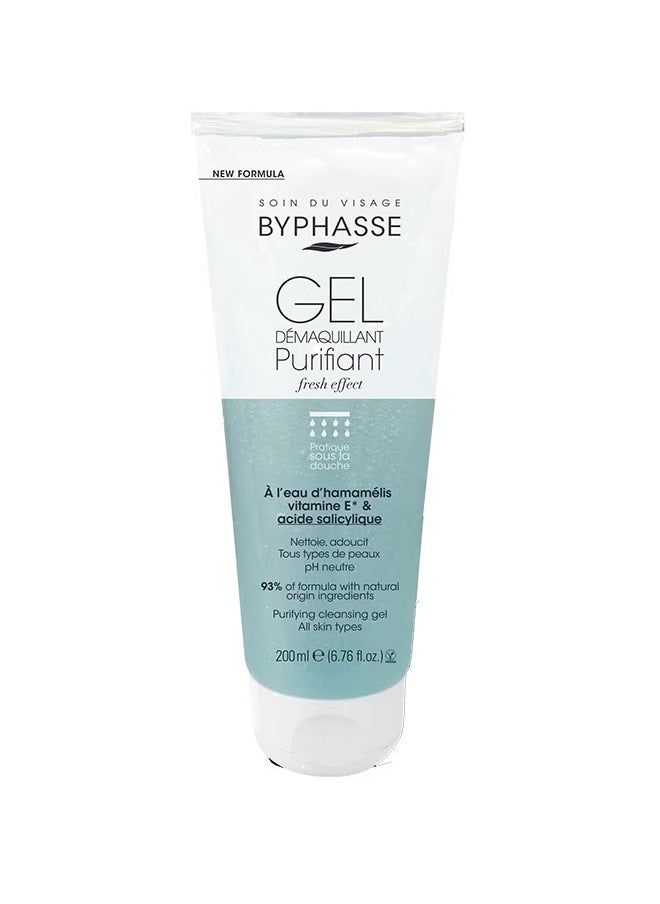 BYPHASSE - PURIFYING CLEANSING GEL. ALL SKIN TYPES 200ML - Image 1