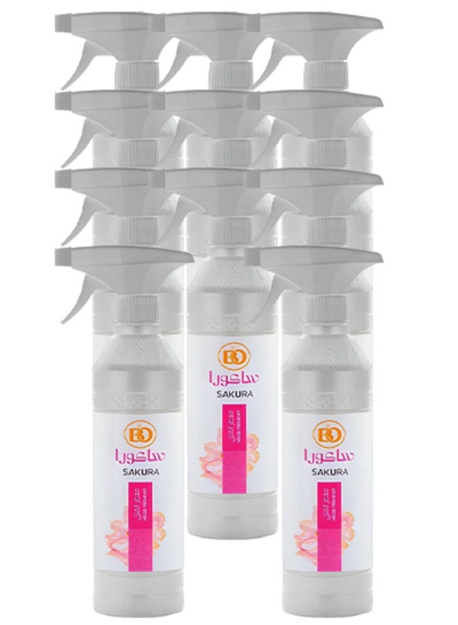 Banafa 11 Pieces Sakura House Freshener 500ml - Image 1