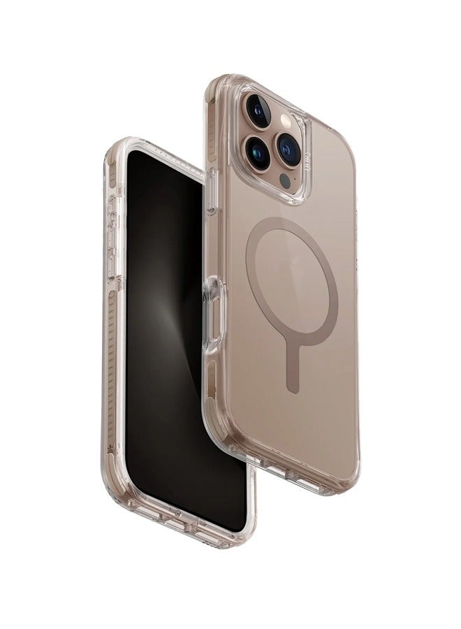 Uniq Combat Triple-Layered Case for iPhone 16 Pro Max Magsafe - Taupe Gold - Image 1