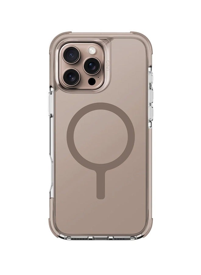 Uniq Combat Triple-Layered Case for iPhone 16 Pro Max Magsafe - Taupe Gold - Image 2