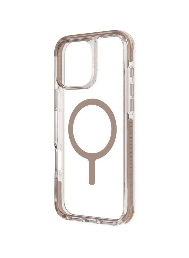 Uniq Combat Triple-Layered Case for iPhone 16 Pro Max Magsafe - Taupe Gold - Image 3
