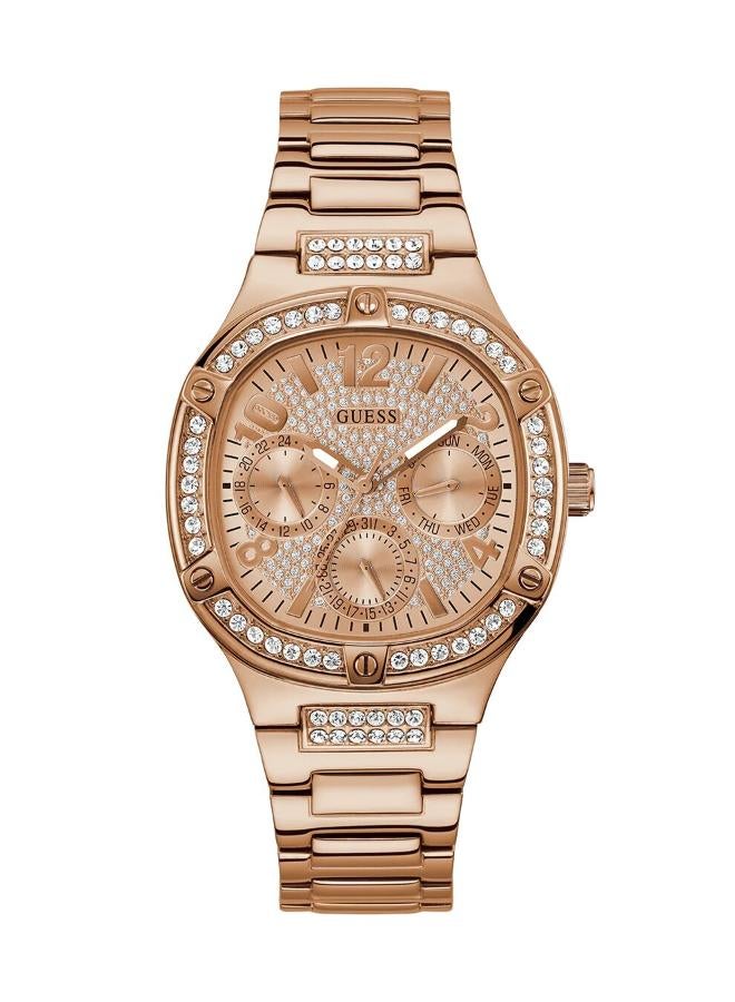 GUESS Ladies Rose Gold Tone Multi-function Watch GW0558L3 - Image 1