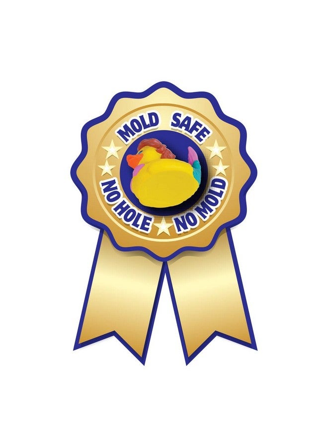 Wild Republic Rubber Ducks, Bath Toys, Kids Gifts, Pool Toys, Water Toys, Peacock, 4" - Image 4