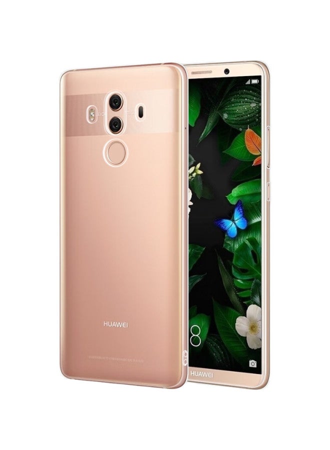 Freeson Slim Full Protection Shockproof Soft Case For Huawei Mate10 Pro, Natural Transparent Phone Cover, Clear White - Image 2