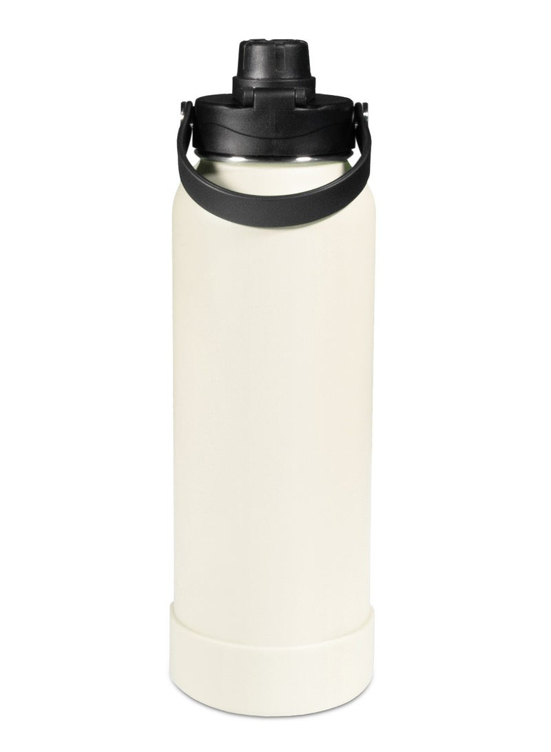 WAICEE Soft Sand Reusable Bottle - Insulated, Leak-Proof, Large Capacity, Stylish, Eco-Friendly, Durable - 1200Ml - Image 2