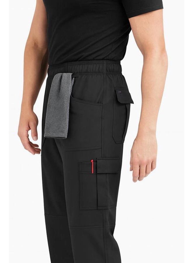 Uniformates Unisex Baggy Style Men women Chef Cook Pants Trouser with Draw String for Food Service, Bakers and Culinary Professional (UAE/KSA, Alpha, S, Regular, Regular) - Image 2