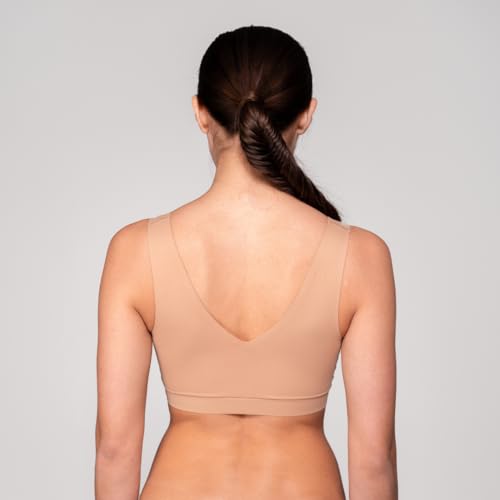 Floatley Cozy Bra Comfort Wirefree Full Coverage Seamless Bra with Embedded Pad for Women Size M - Image 3