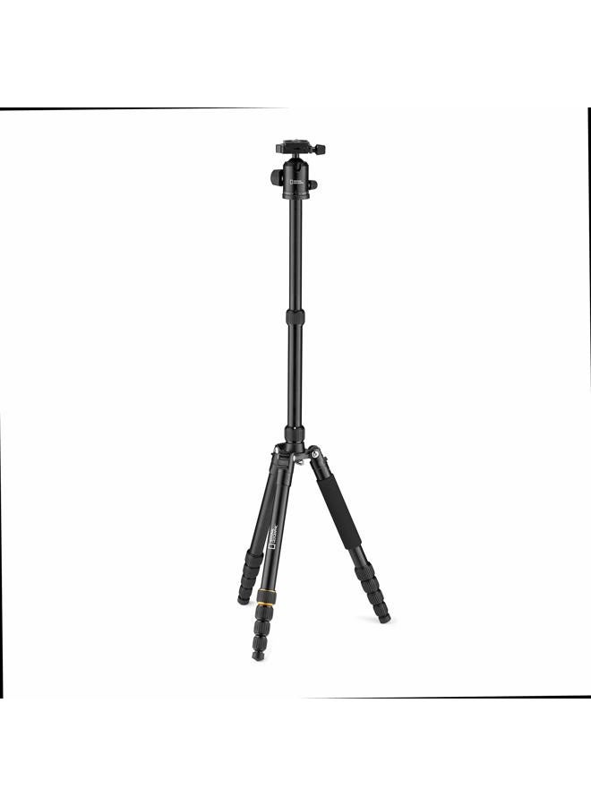 NATIONAL GEOGRAPHIC NATIONAL GEOGRAPHIC Travel Photo Tripod Kit with Monopod, Aluminium, 5-Section Legs, Twist Locks, Load up 8kg, Carrying Bag, Ball Head, Quick Release, NGTR002T - Image 3