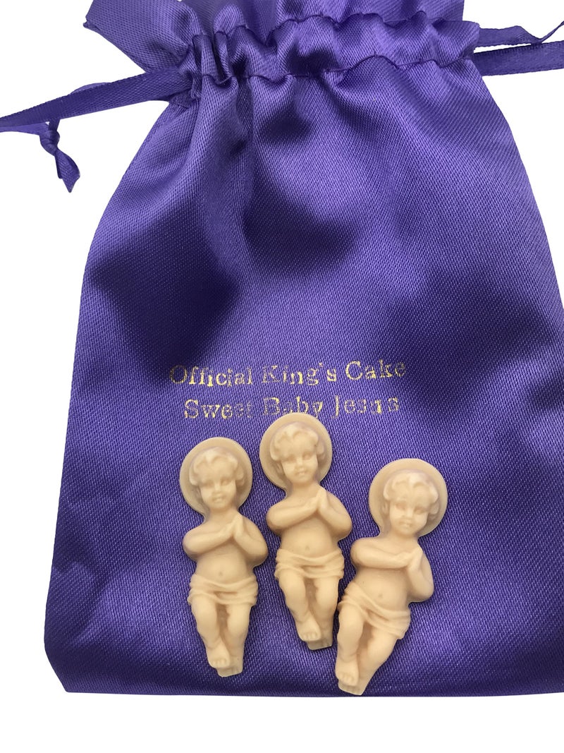 Westmon Works Westmon Works King Cake Babies Bakers Dozen Set with Gift Bag and 13 Sweet Baby Jesus Figurines - Image 3