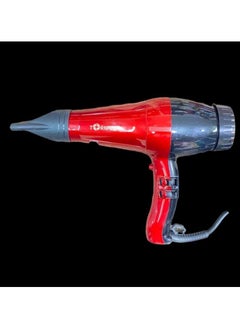 Tornedo Tornado Professional Hair Dryer 1500 Watt Multicolor Model _ 3800 _ Red  - Image 4