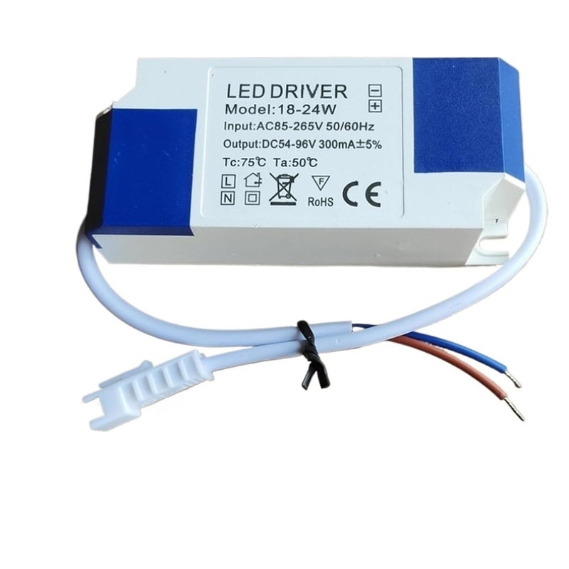 سائق LED 300mA 3W إلى 24W مزود طاقة AC 85-265V لمصابيح LED 18-24W - Image 1