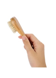 YOSOO Facial Cleansing Brush Wooden Handle Face Cleaning Brush Manual Skin Care Exfoliation Brush  - Image 3