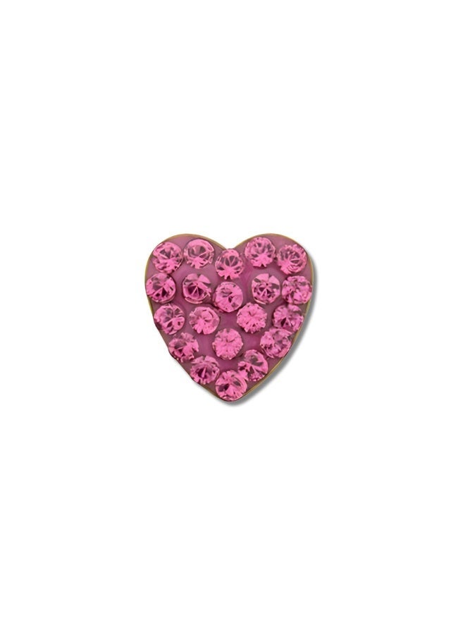Caflon Young Sense medical earrings (Heart shape-Fuschia) - Image 2