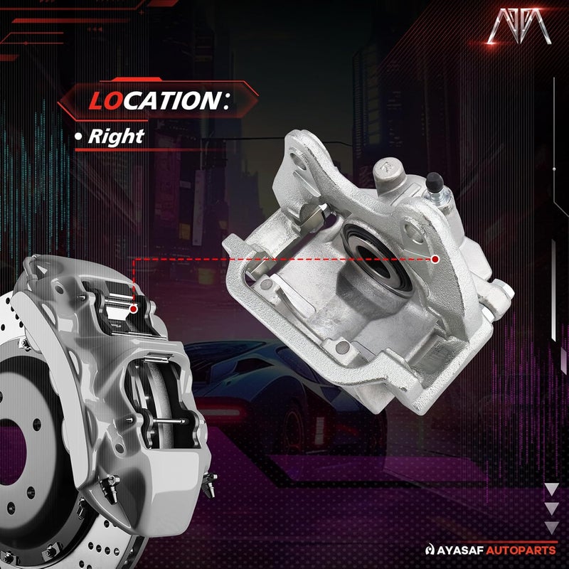 MAYASAF 18B5031 Rear Right Disc Brake Caliper for Chevy and GMC Models - Image 2