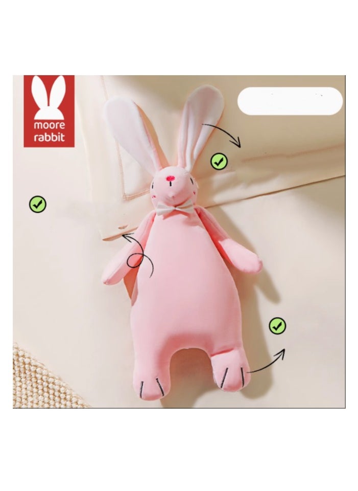 Moore Rabbit Baby Soothing Towel Soothing Doll for Infants and Young Children to Bite Plush Toy Doll 