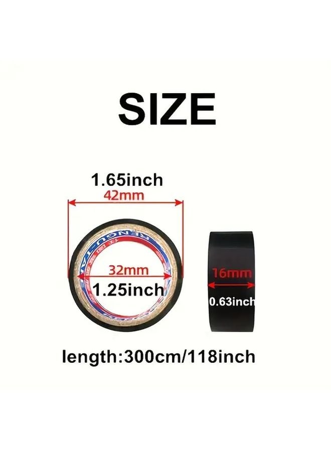 10pcs Black Heavy Duty Flame Resistant Electrical Tape PVC Insulation For Wiring - Image 4