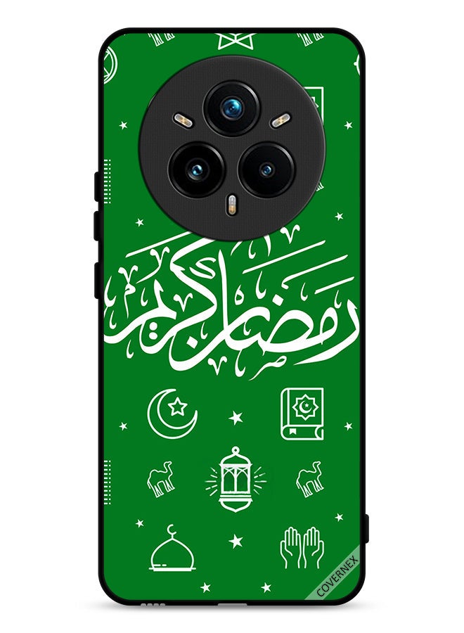Covernex Realme 14 Pro Plus 5G Protective Case Cover Ramadan Kareem Green