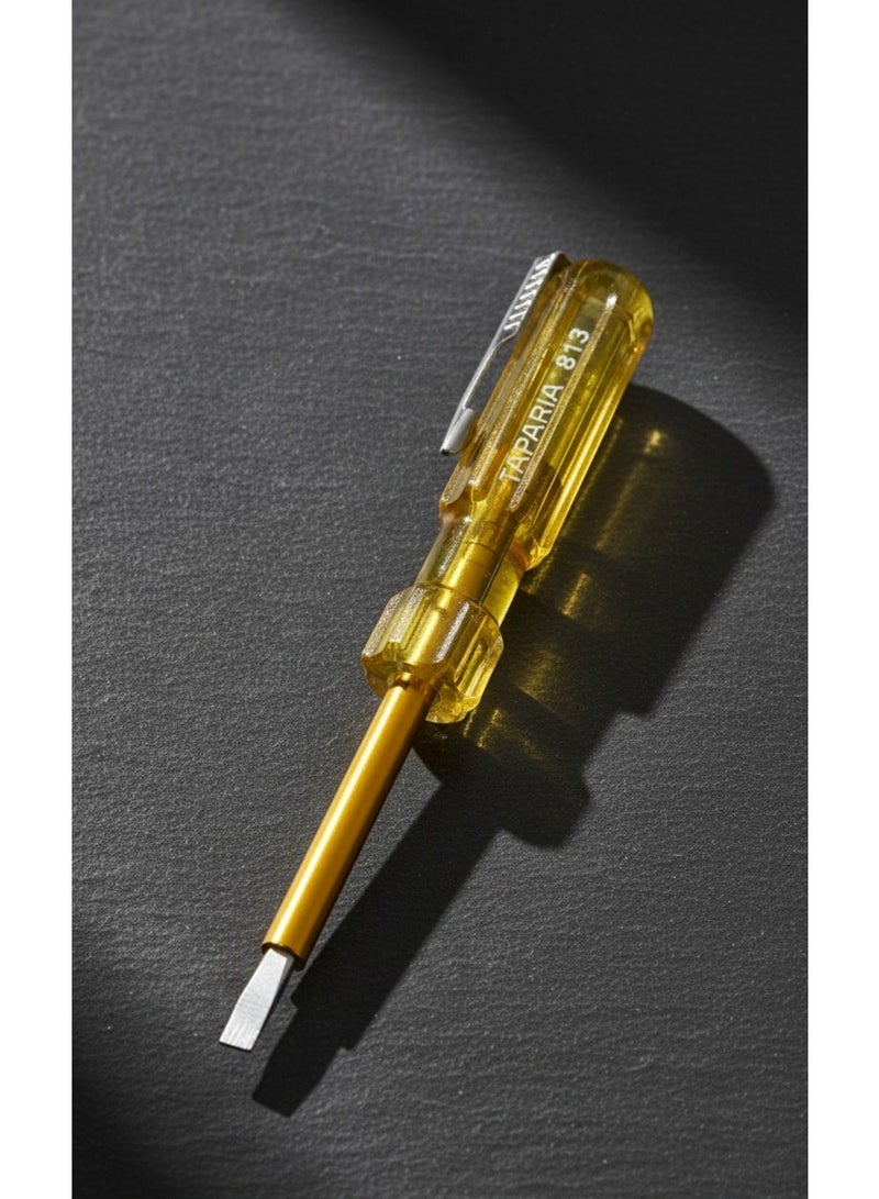 Taparia Electrical Line Tester Screwdriver, Insulated Voltage Tester - Image 1