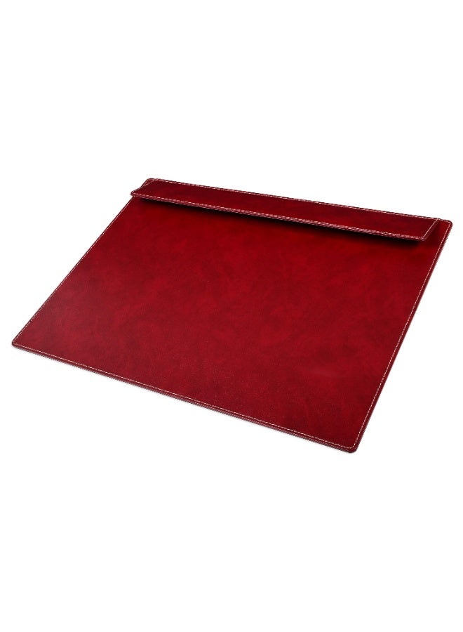 FIS Executive Desk Set, German Bonded Leather Materials, Set of 10 Pieces, Maroon Color, Pack in Gift Box-FSDSEXBL231MR - Image 2