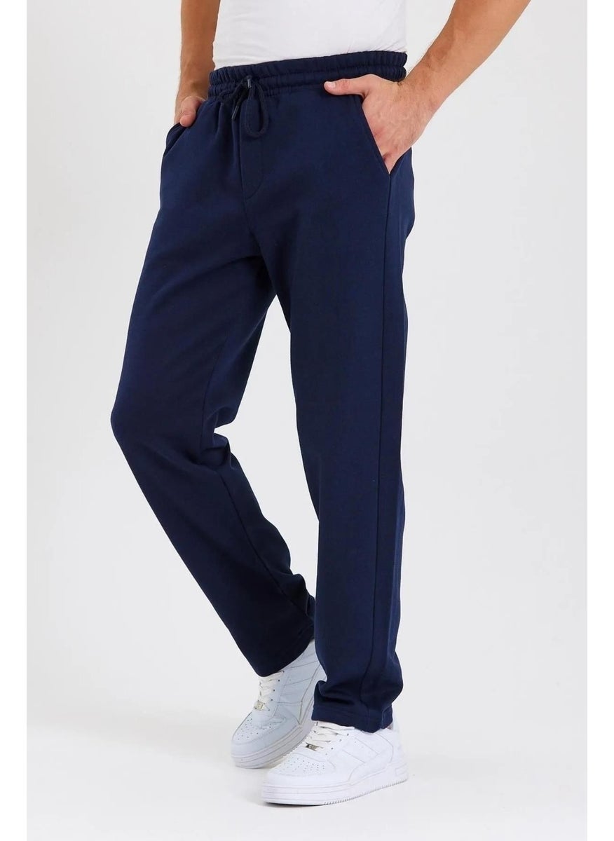 Black-Anthracite-Navy Blue-Grey Back Pocket Label Detailed Straight Leg Men's Cotton 4-Piece Sweatpants - pzsku/ZA8CE290431630BE9084CZ/45/_/1741264787/3e55dfa7-7f33-4b7e-8cdf-b98ef4115eaa