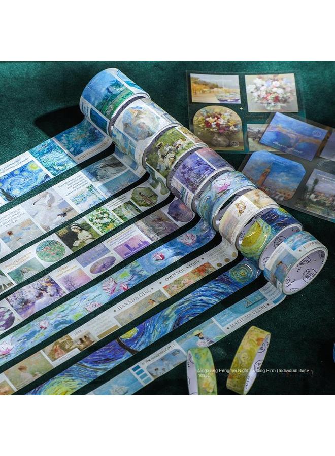 Bluejw Retro Butterfly Hand Book Suit Gift Box 2024 New Girl Hand Book Sticker Material Gift Bag Primary School - Image 4