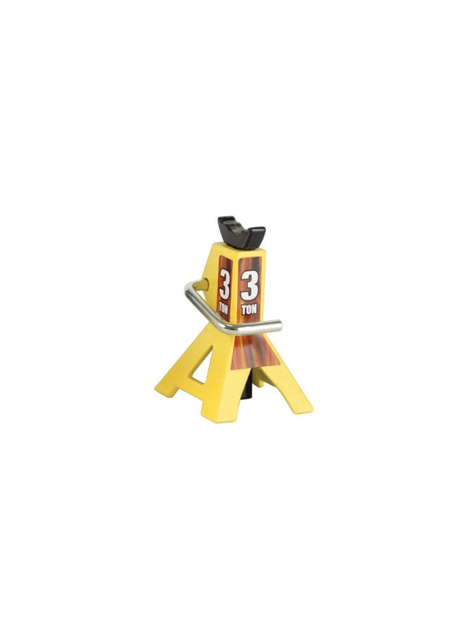 1/10 Simulation Climbing Car SCX10 D90 CC01 TRX4 Metal Jack Repair Frame Repair Bracket-Color:3T Yellow  - Image 1
