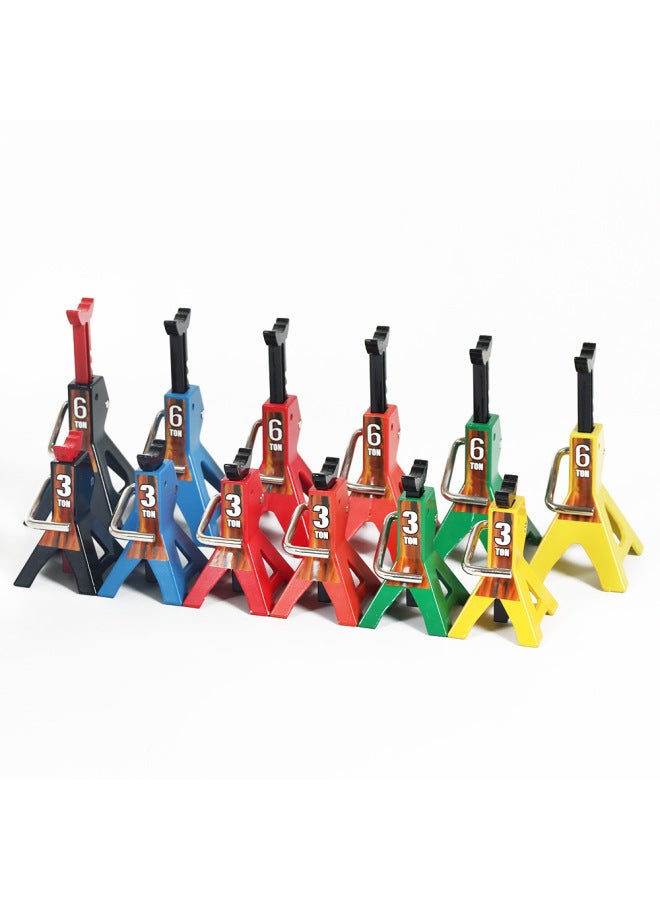 1/10 Simulation Climbing Car SCX10 D90 CC01 TRX4 Metal Jack Repair Frame Repair Bracket-Color:3T Yellow  - Image 3