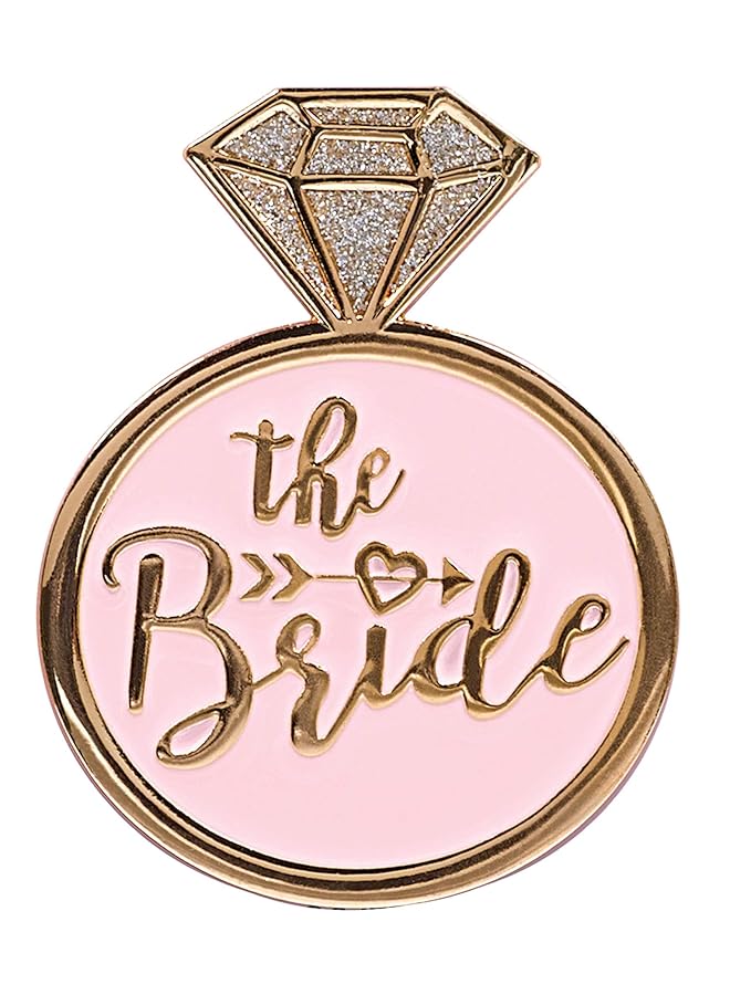 Amscan Bachelorette Enamel Metal Pin